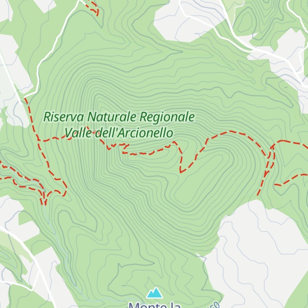 Map of Monte Palanzana
