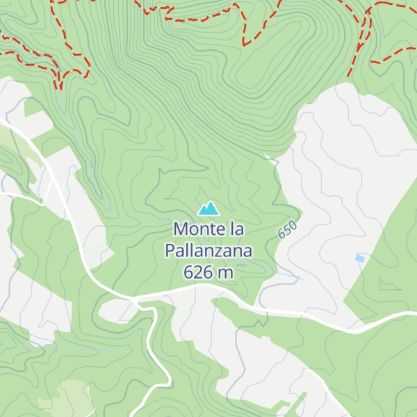 Map of Monte la Pallanzana