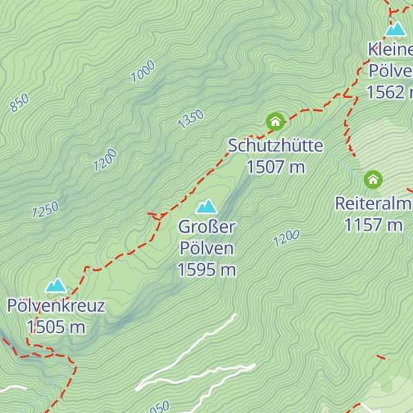 Map of Großer Pölven