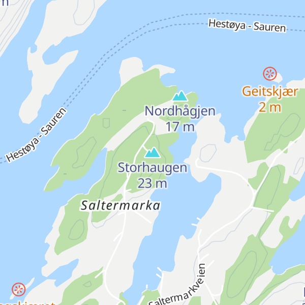 Map of Storhaugen