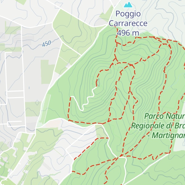 Map of Bivacco Giorgio Santacroce