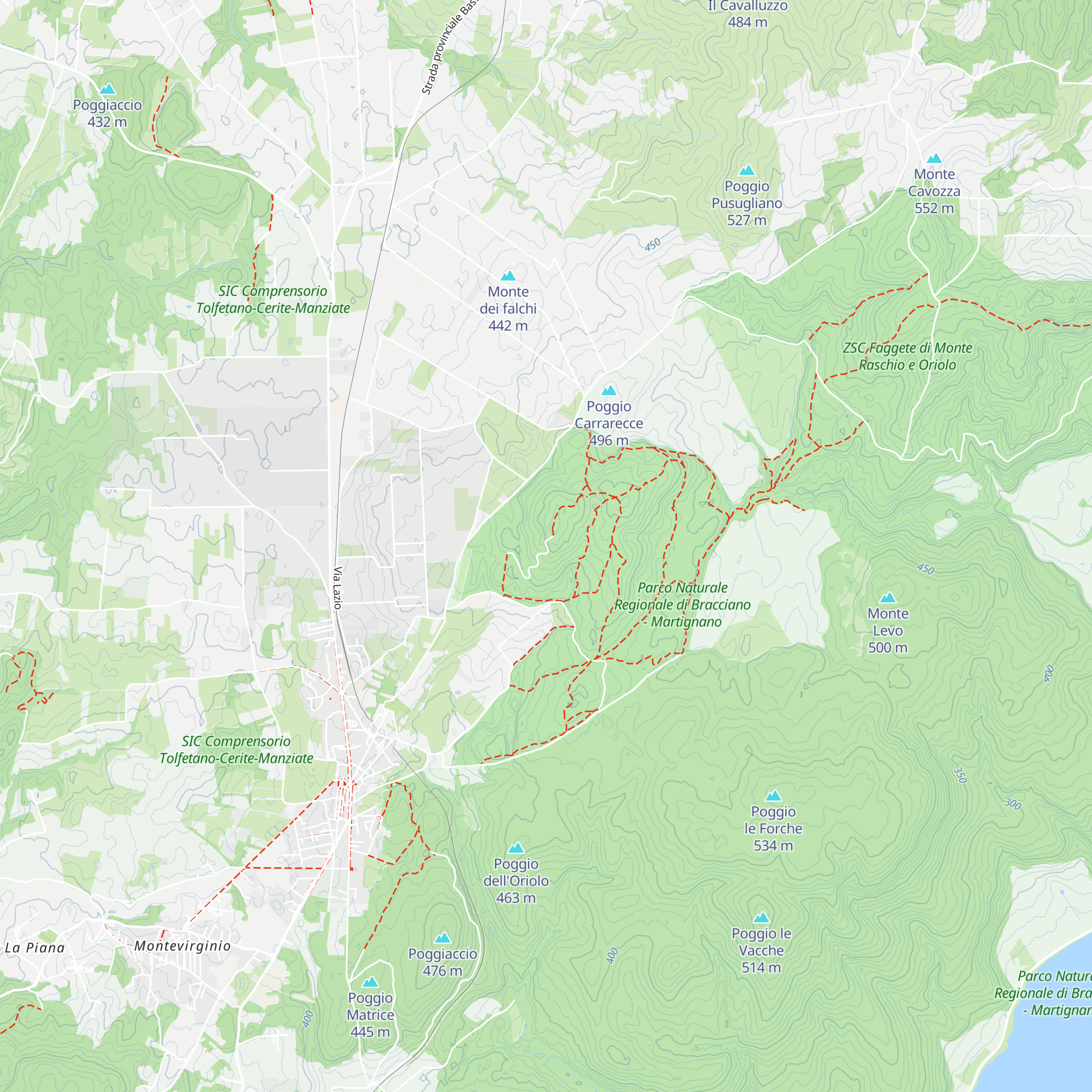 Bivacco Giorgio Santacroce map