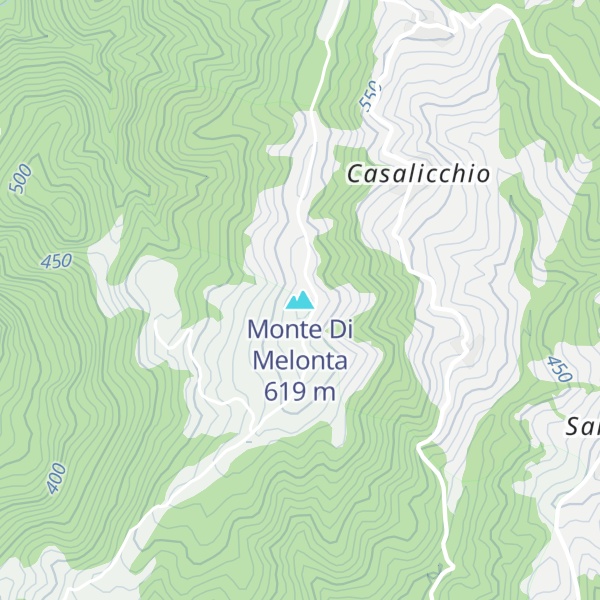 Map of Monte Di Melonta