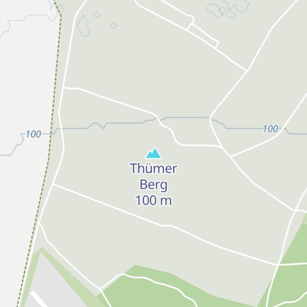 Map of Thümer Berg