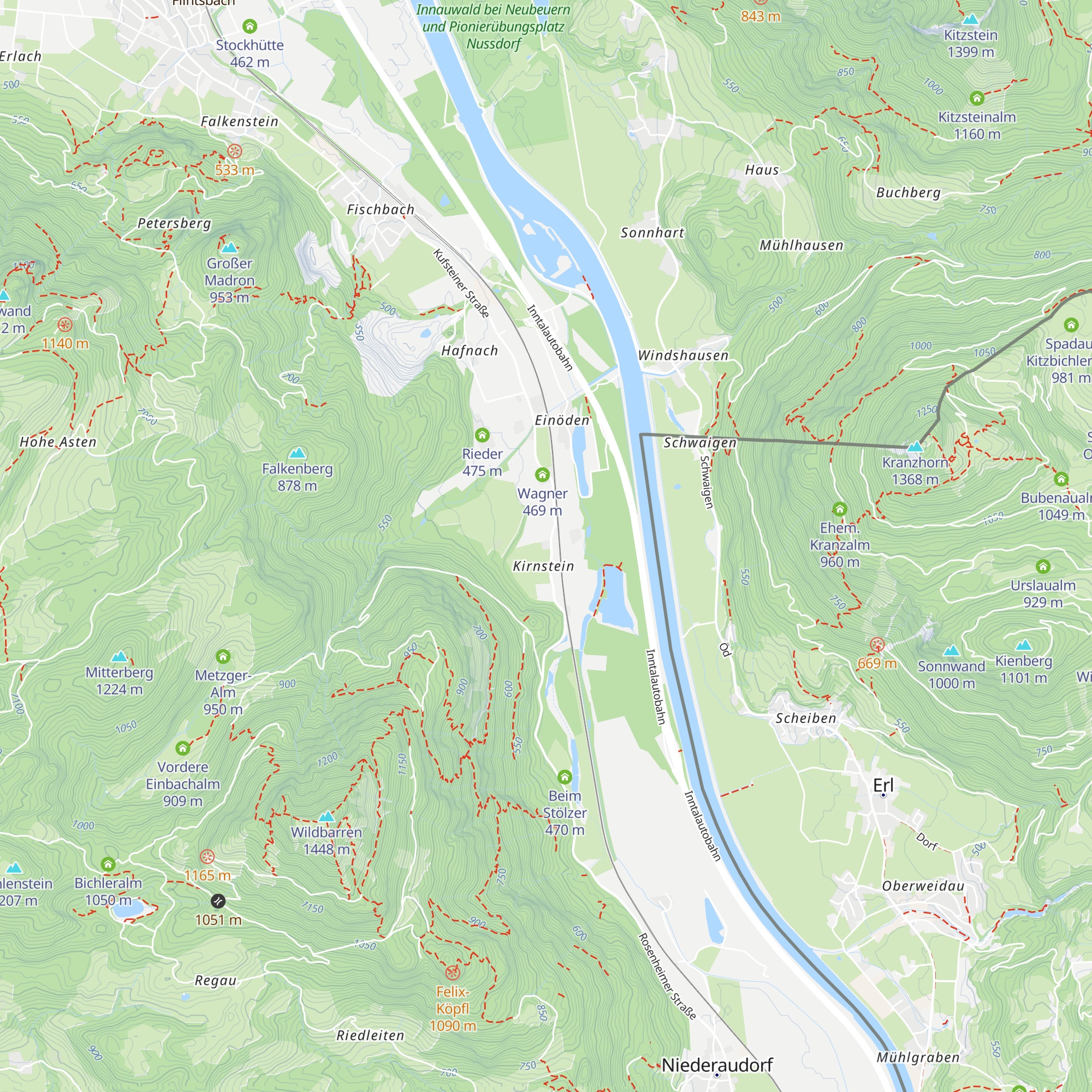 Zollhaus map