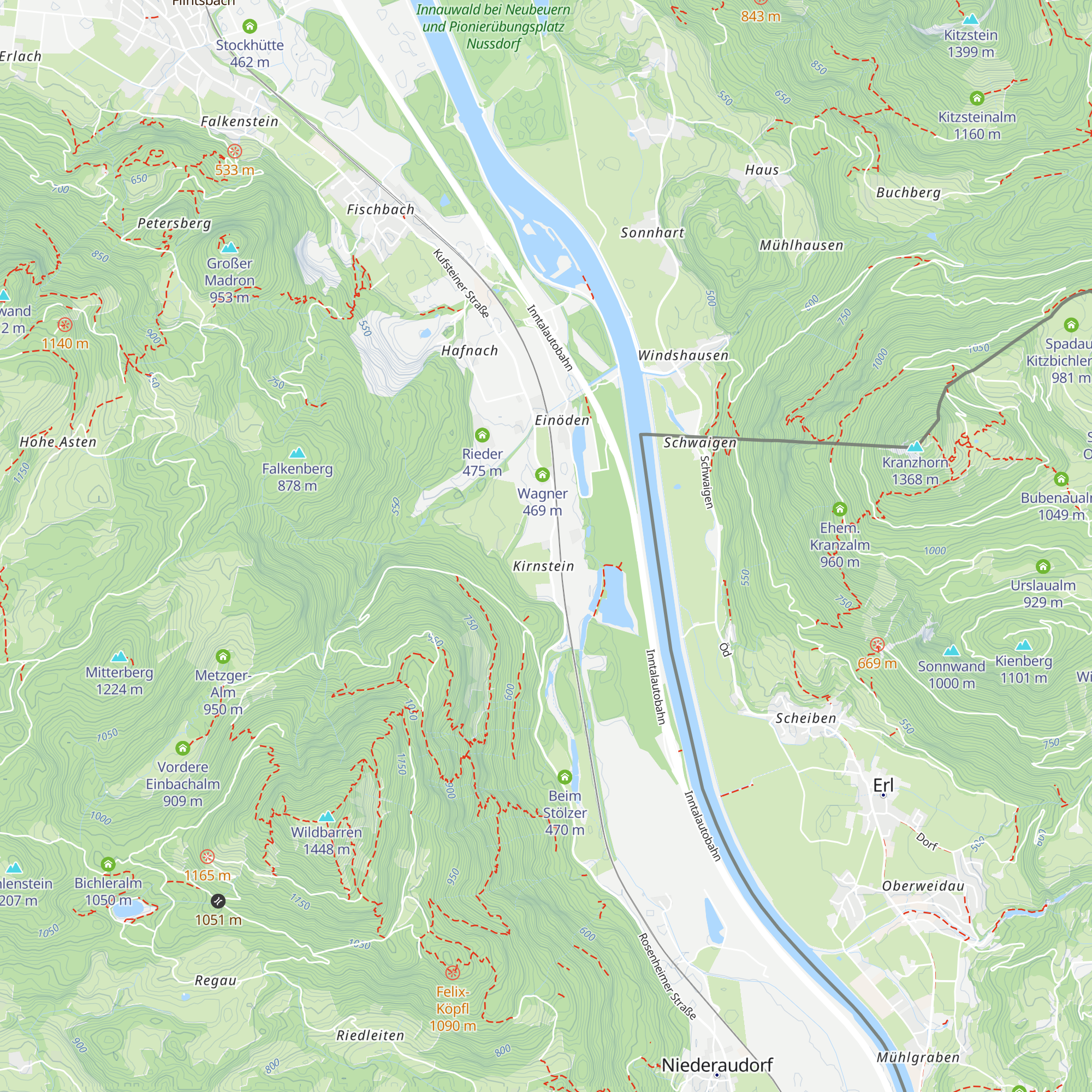 Zollhaus map