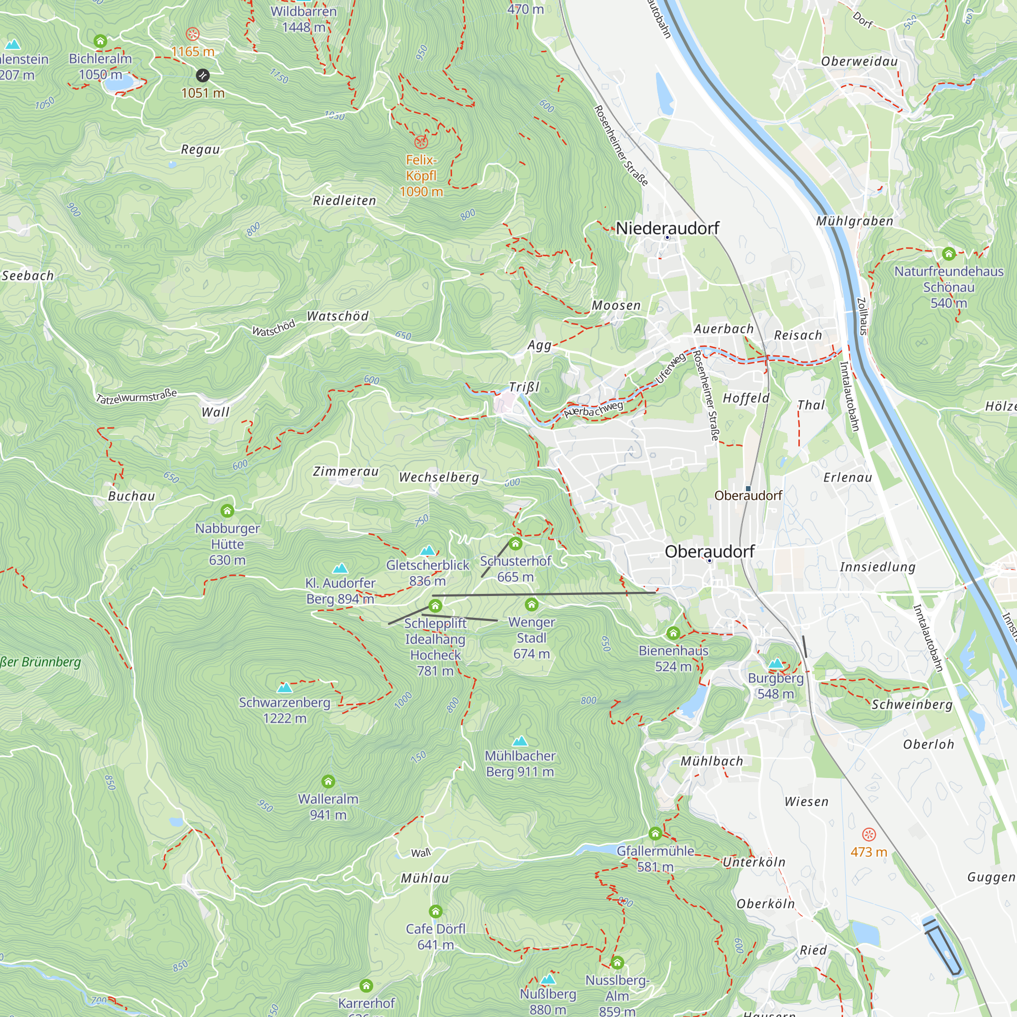 Schauerhaus map