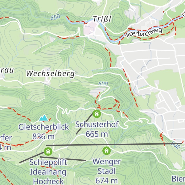 Map of Schauerhaus