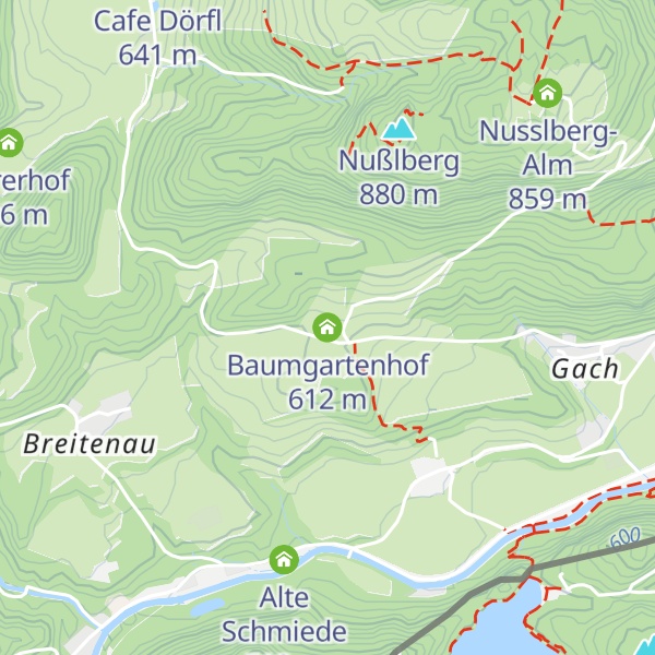 Map of Baumgartenhof