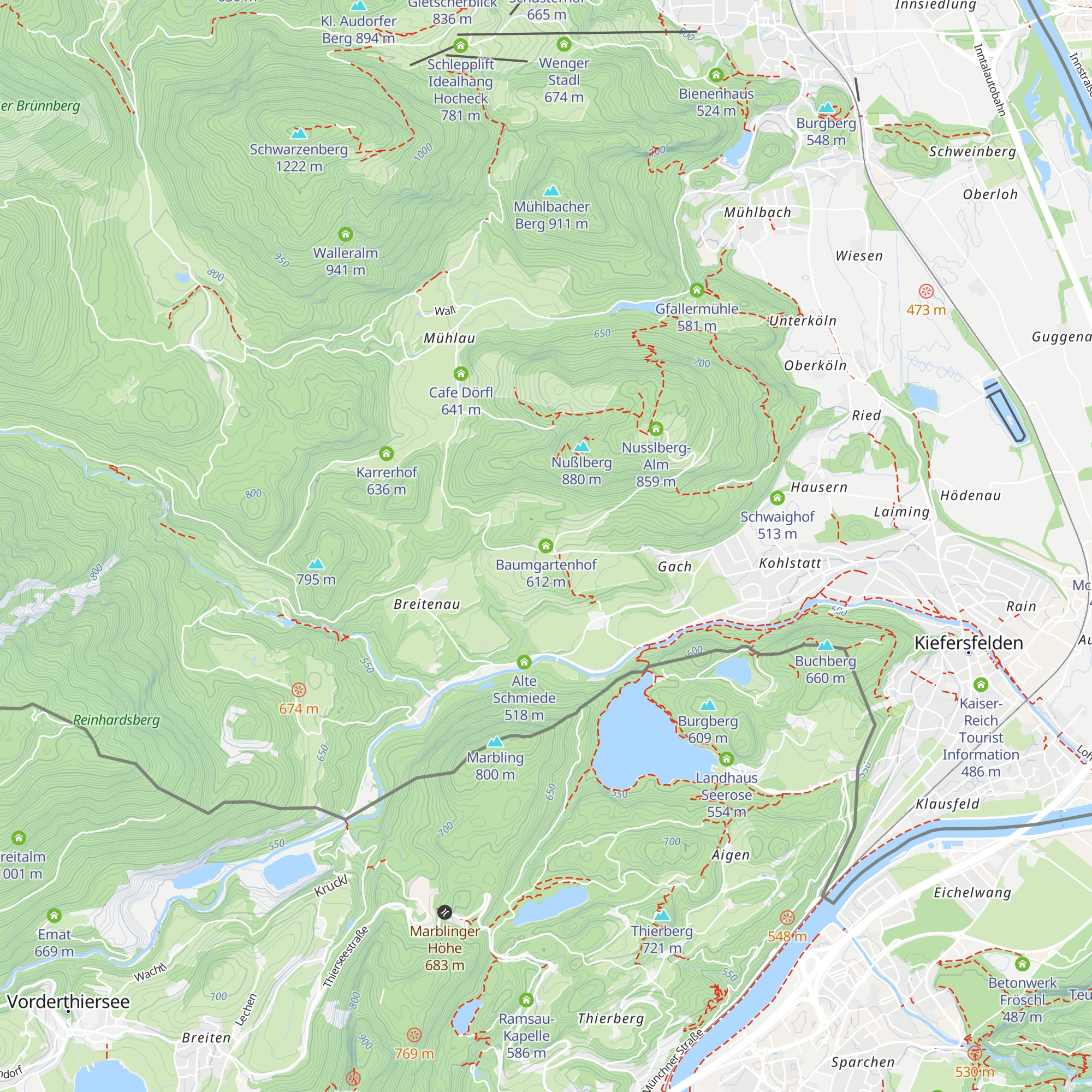 Baumgartenhof map