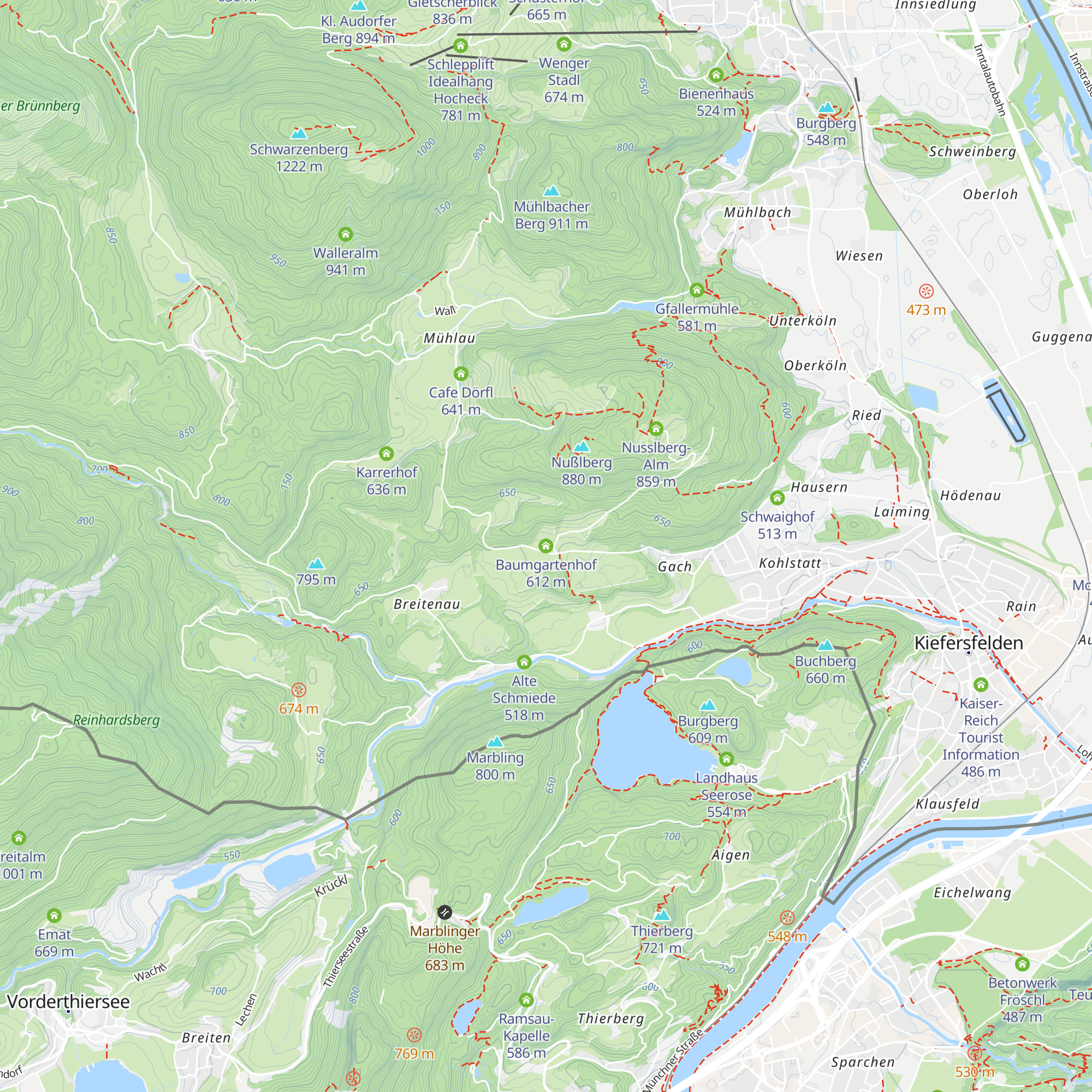 Baumgartenhof map