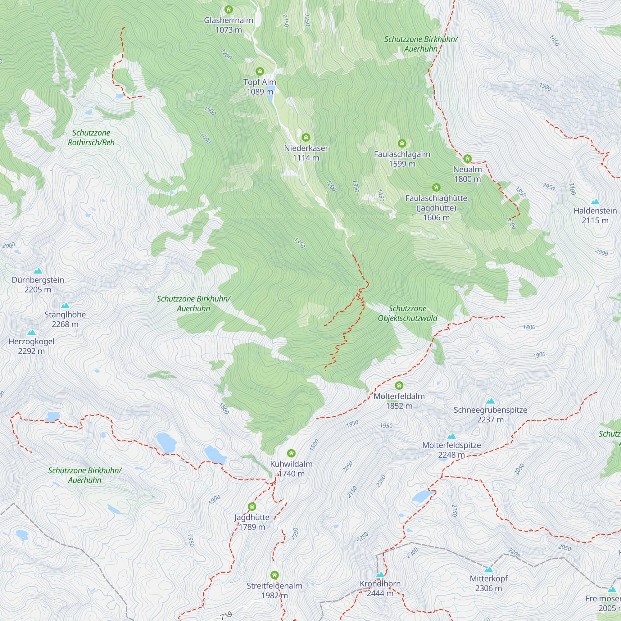 Hölzlalm map
