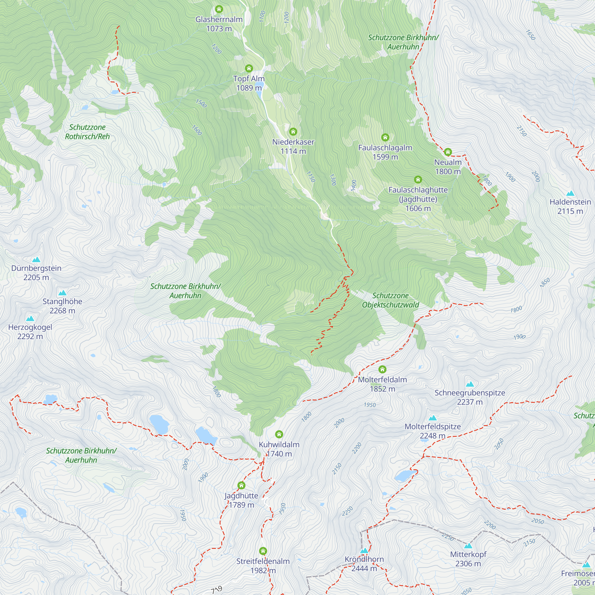 Hölzlalm map
