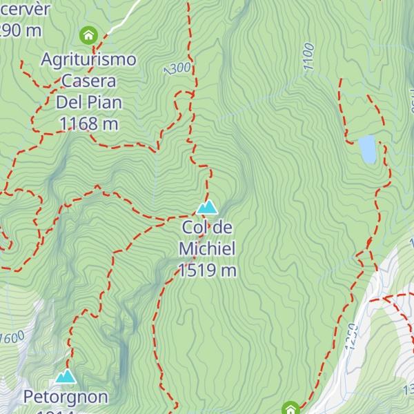 Map of Col de Michiel