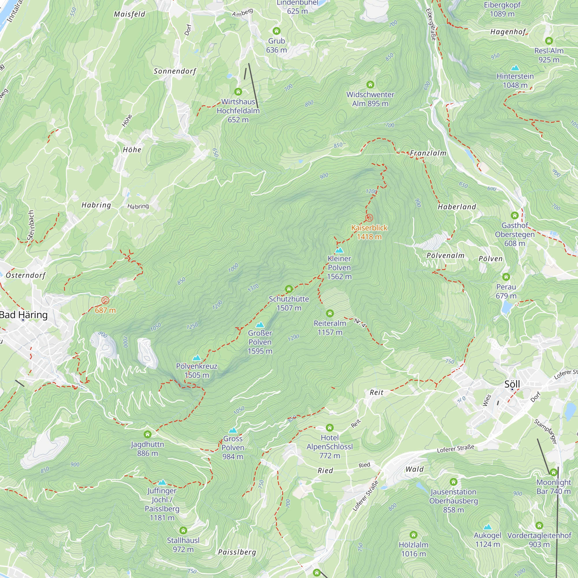 Schutzhütte map
