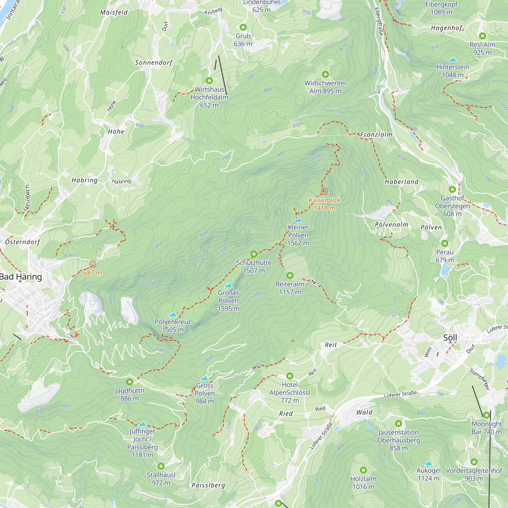 Schutzhütte map