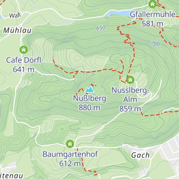 Map of Nußlberg