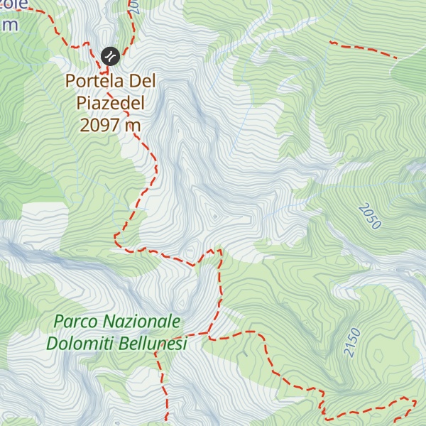 Map of Cima De Zità Nord