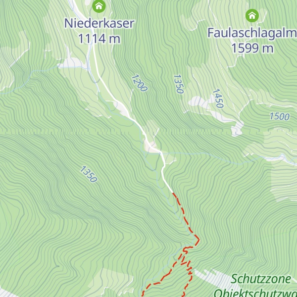 Map of Wegscheid