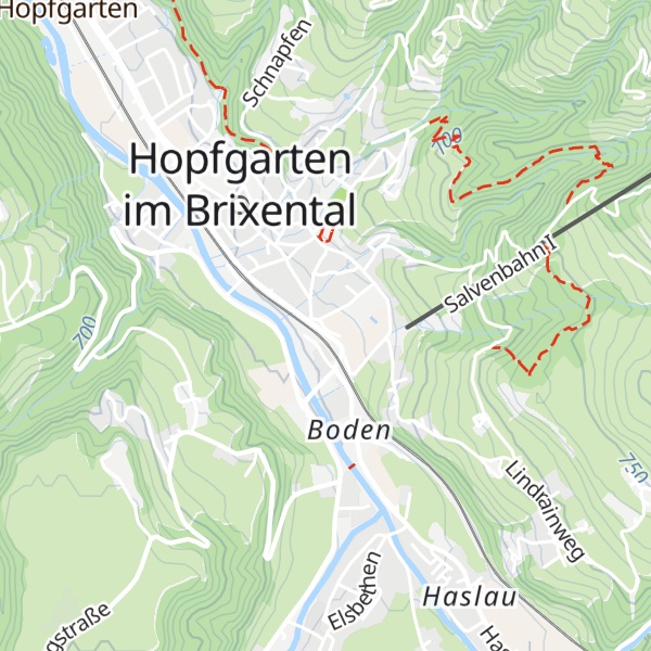 Map of Touristinformation Hopfgarten