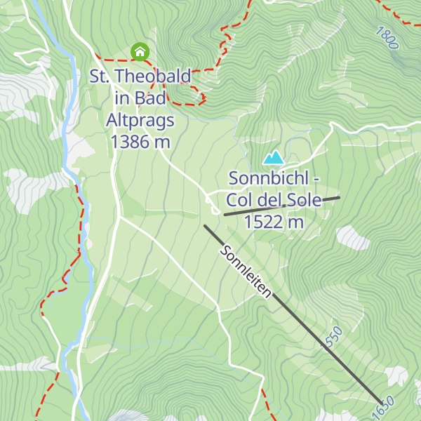 Map of Sonnenleiten