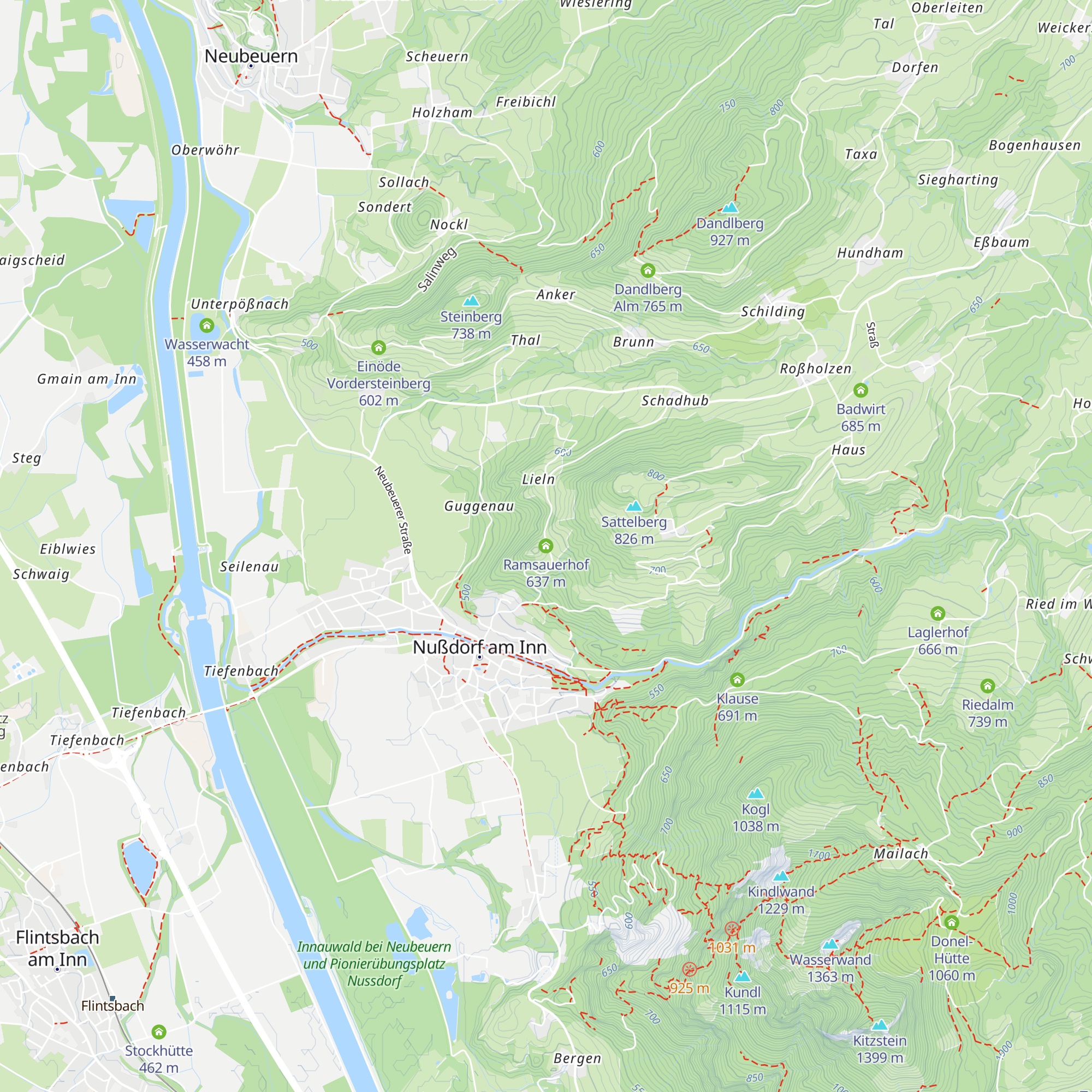Ramsauerhof map