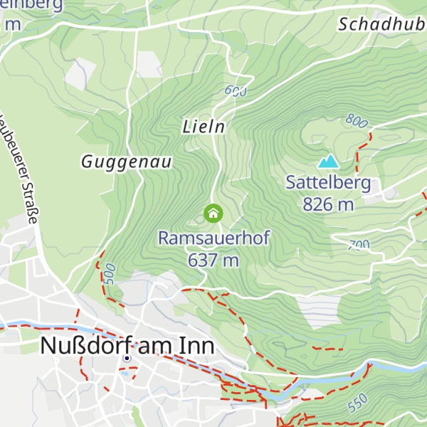 Map of Ramsauerhof