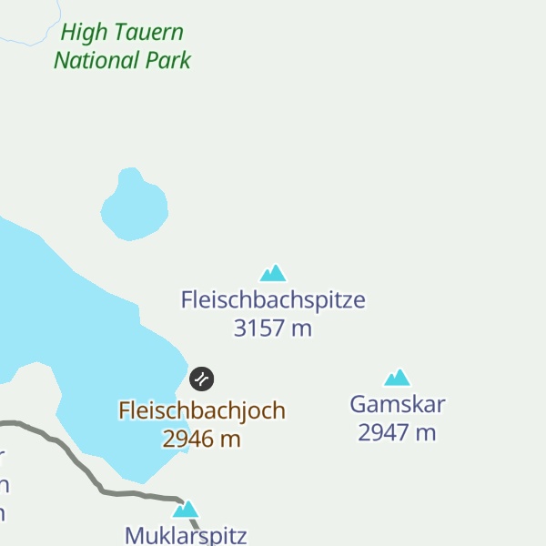 Map of Fleischbachspitze