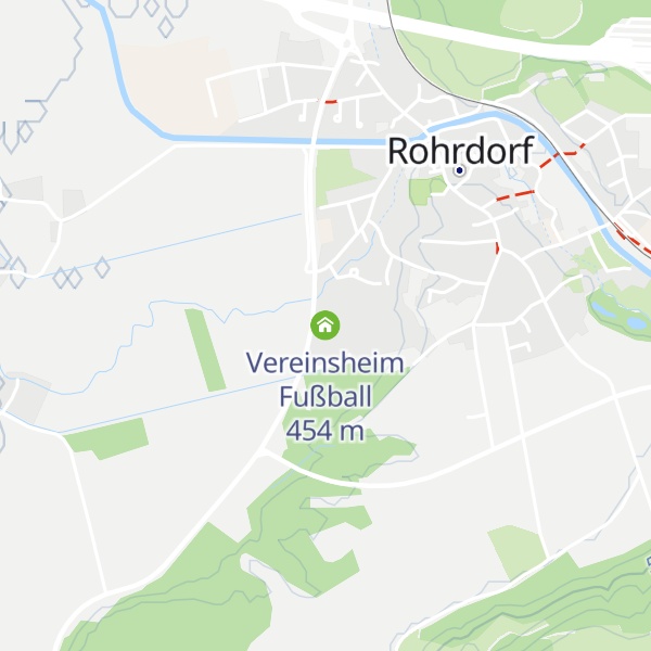 Map of Vereinsheim Fußball
