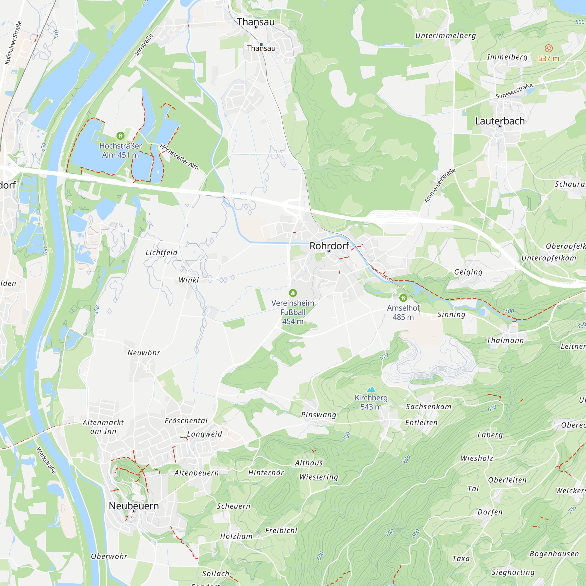 Vereinsheim Fußball map