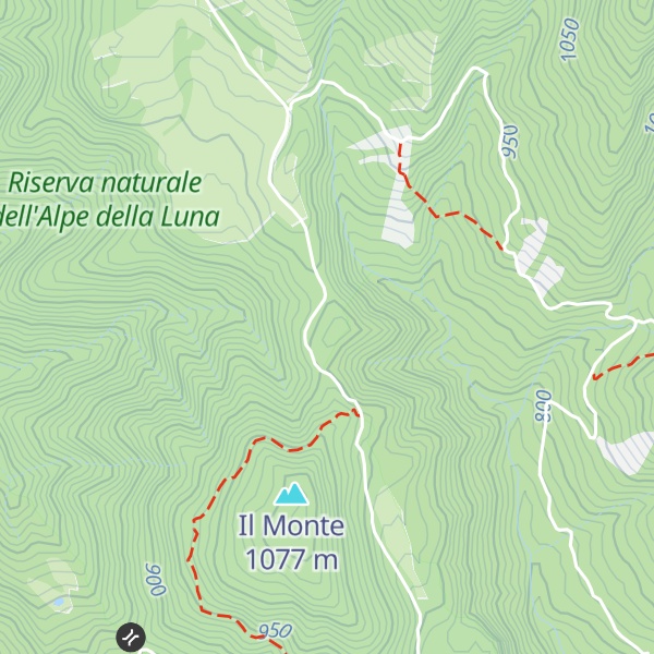 Map of Colle di Gabrino