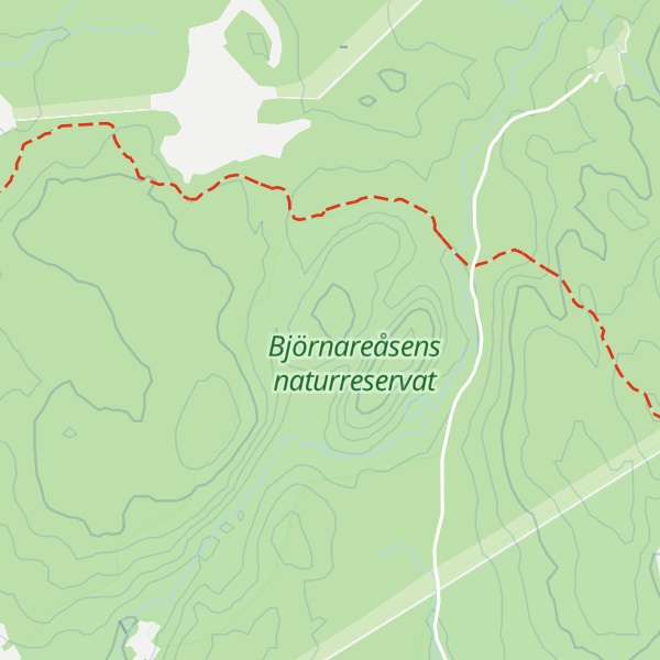 Map of Arkesåsen