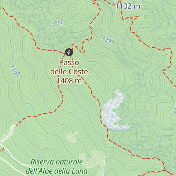 Map of Bivacco Paolo Massi