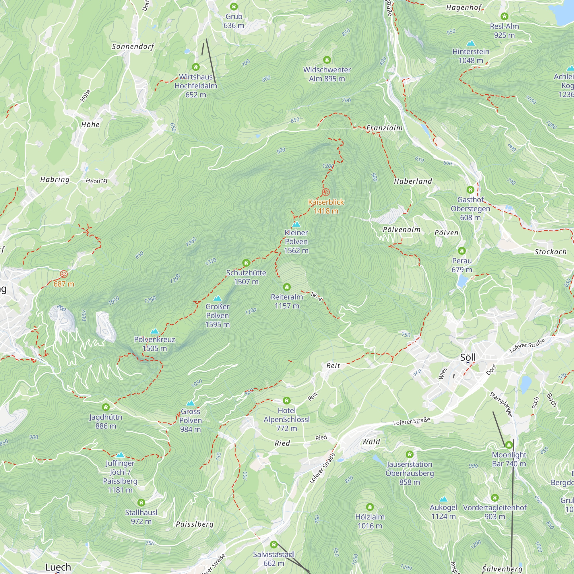 Reiteralm map