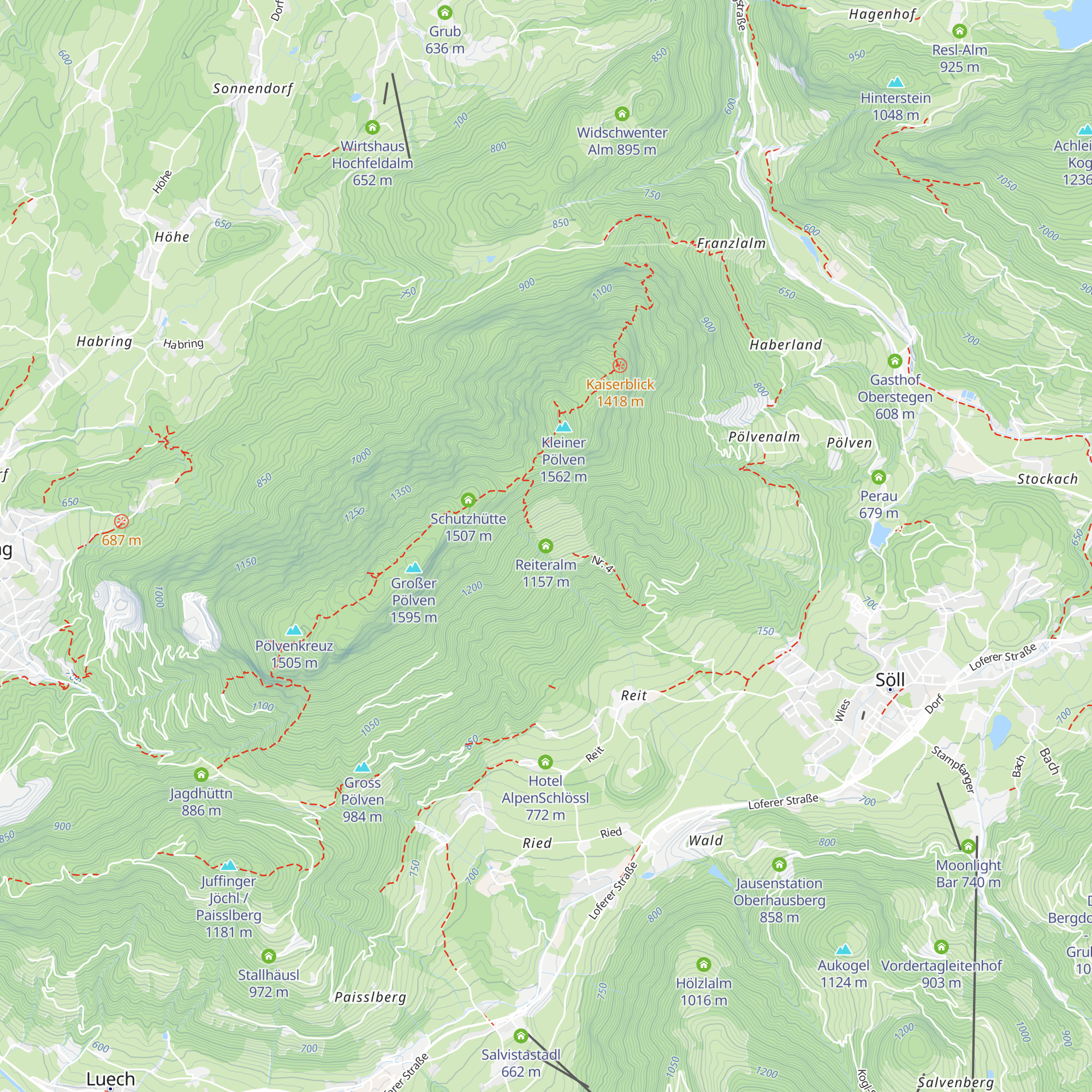 Reiteralm map
