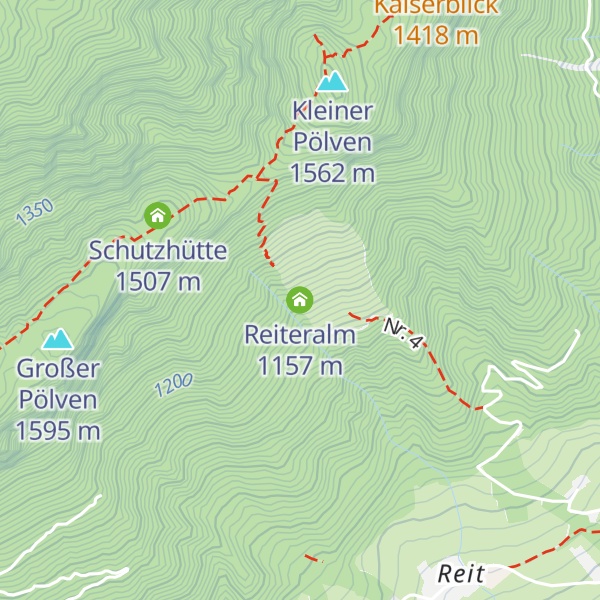 Map of Reiteralm