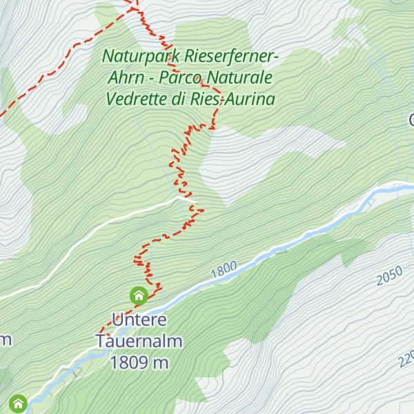 Map of Tauernalm