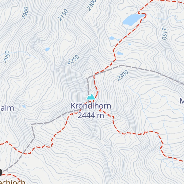 Map of Kröndlberg