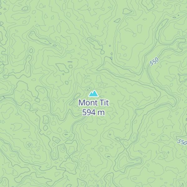 Map of Mont Tit