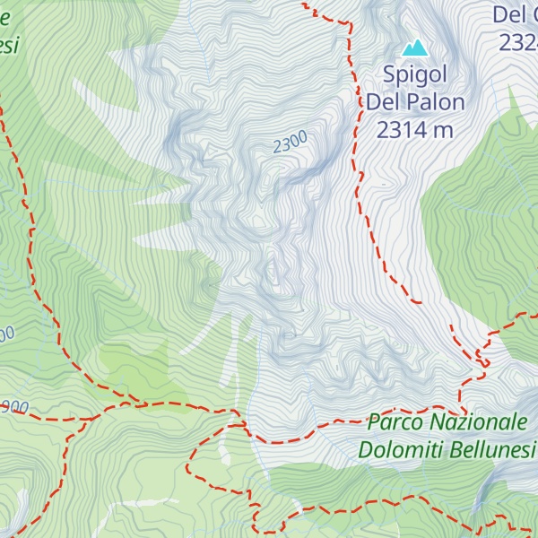 Map of Cima Di Pramperet