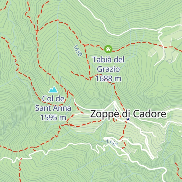 Map of Col de Sagui