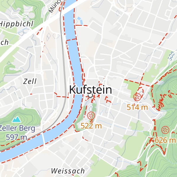 Map of Tourist Information Kufstein