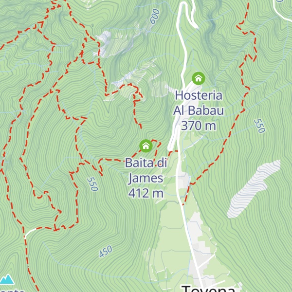 Map of Baita di James