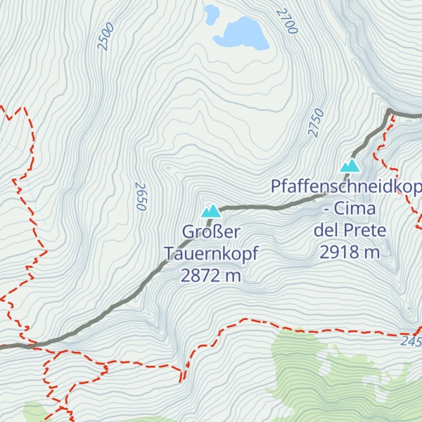 Map of Großer Tauernkopf