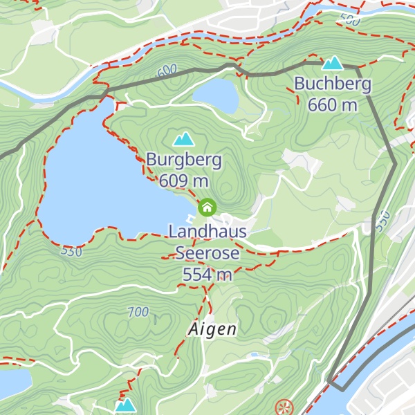 Map of Landhaus Seerose