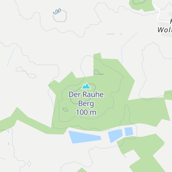 Map of Der Rauhe Berg