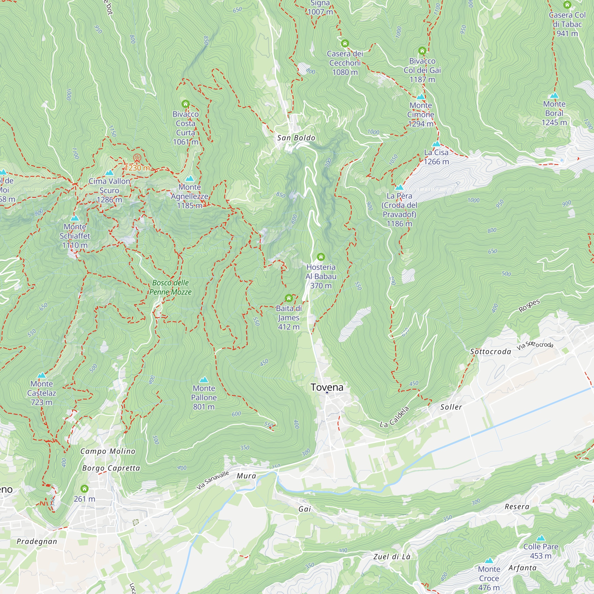 Chiesa S. Vigilio map