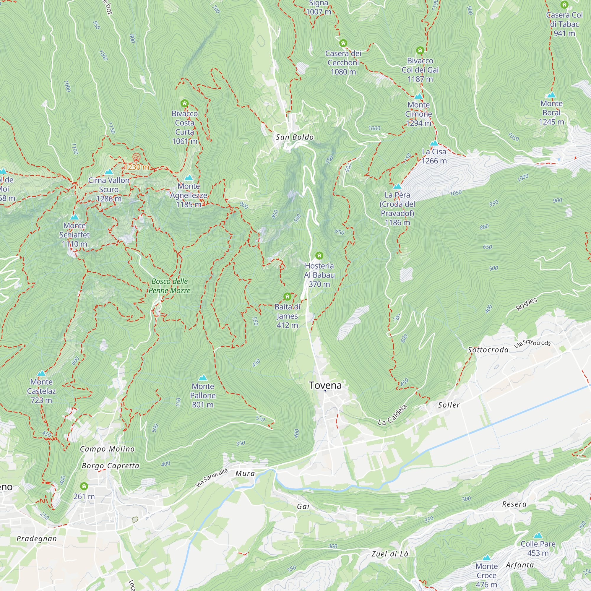 Chiesa S. Vigilio map