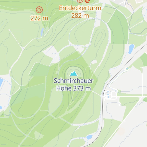 Map of Schmirchauer Höhe