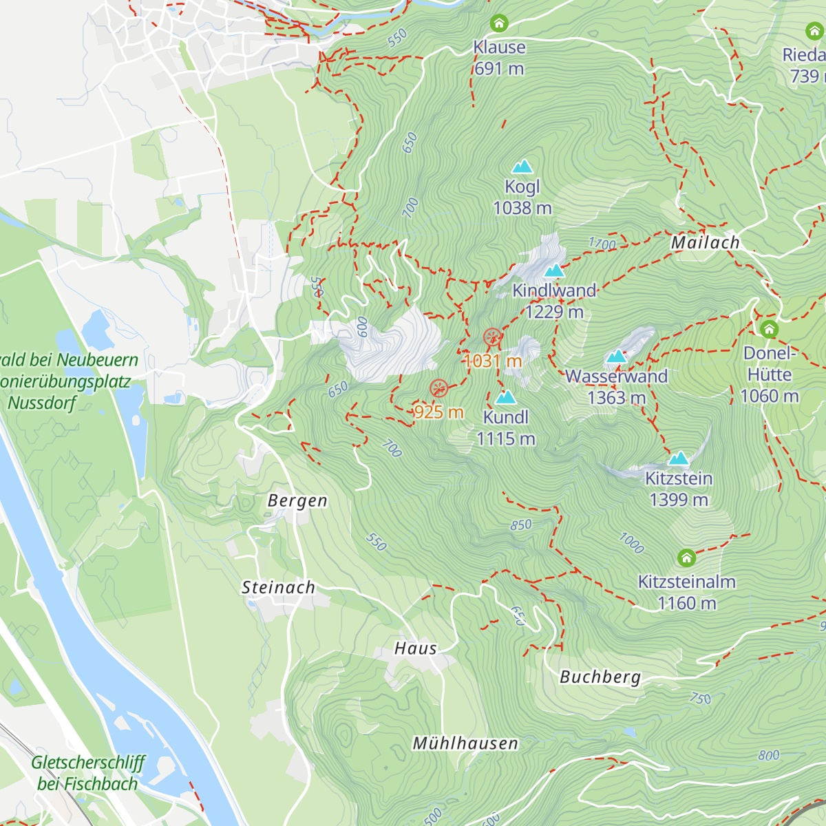 Habererhütte map